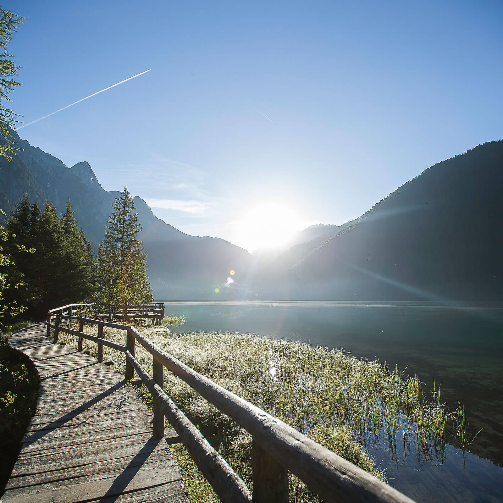 Der Antholzersee im Sommer