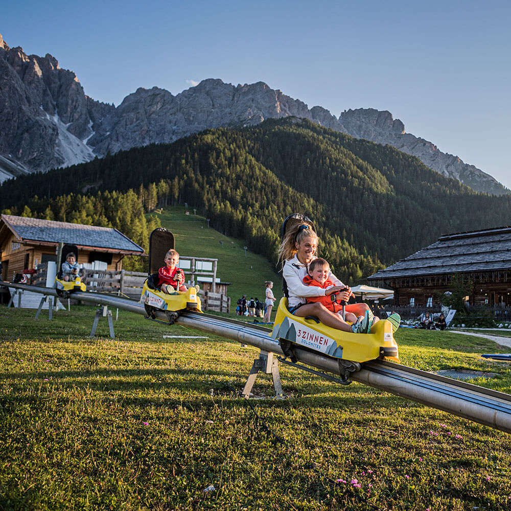 Sommerrodelbahn Funbob auf dem Haunold