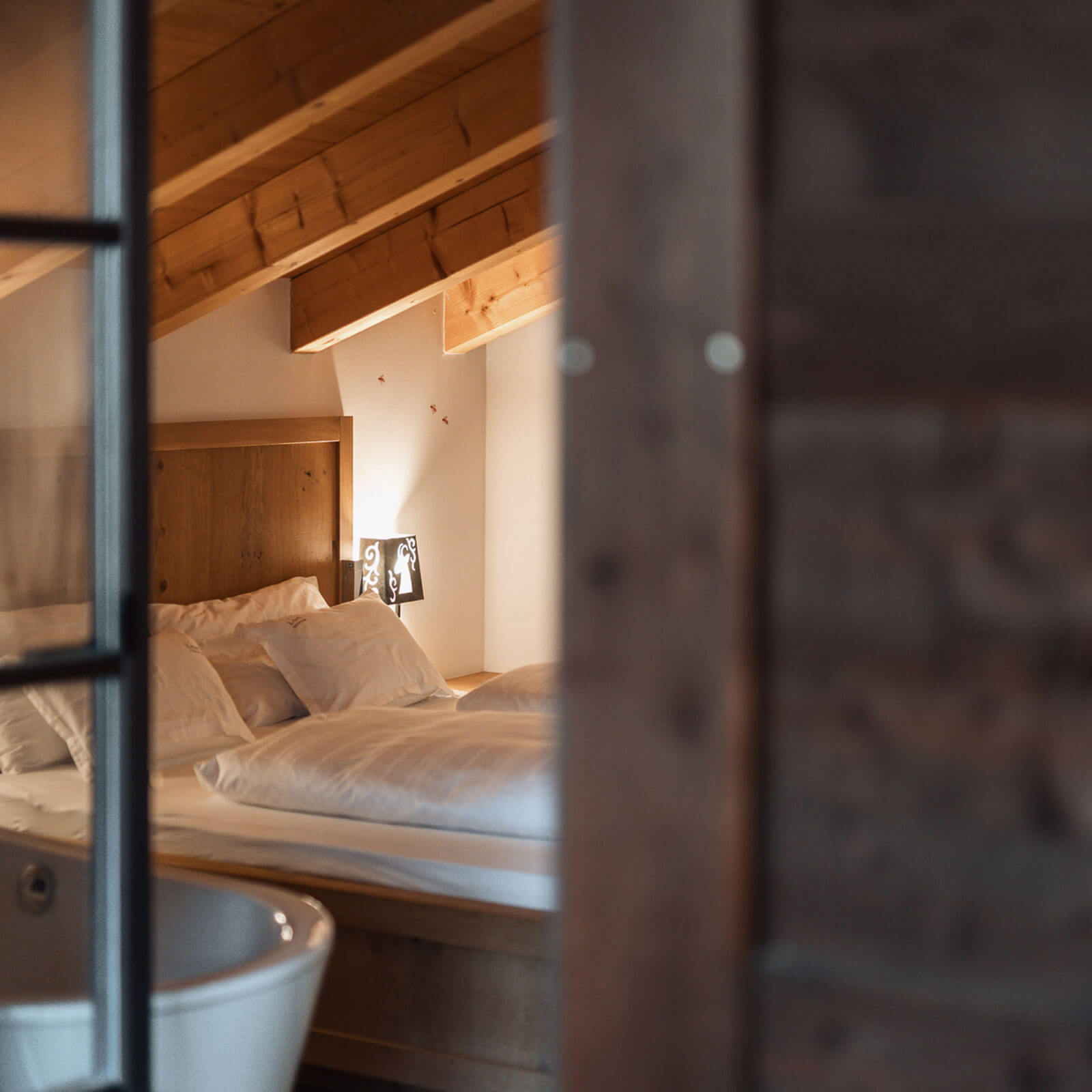 Bedroom of the Gerda apartment
