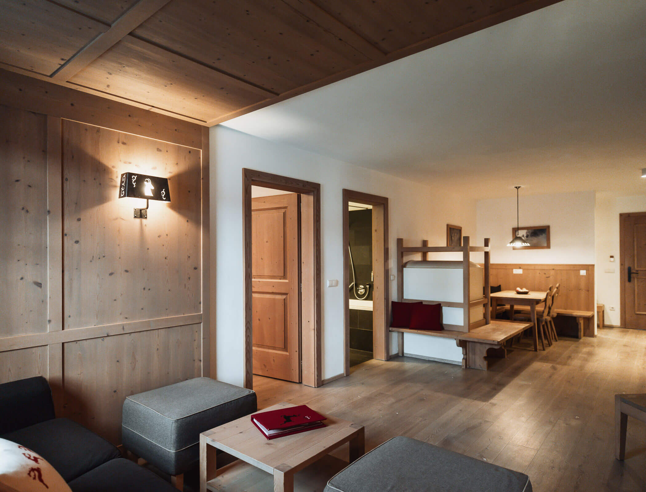 Stube vom Apartment Helmuth