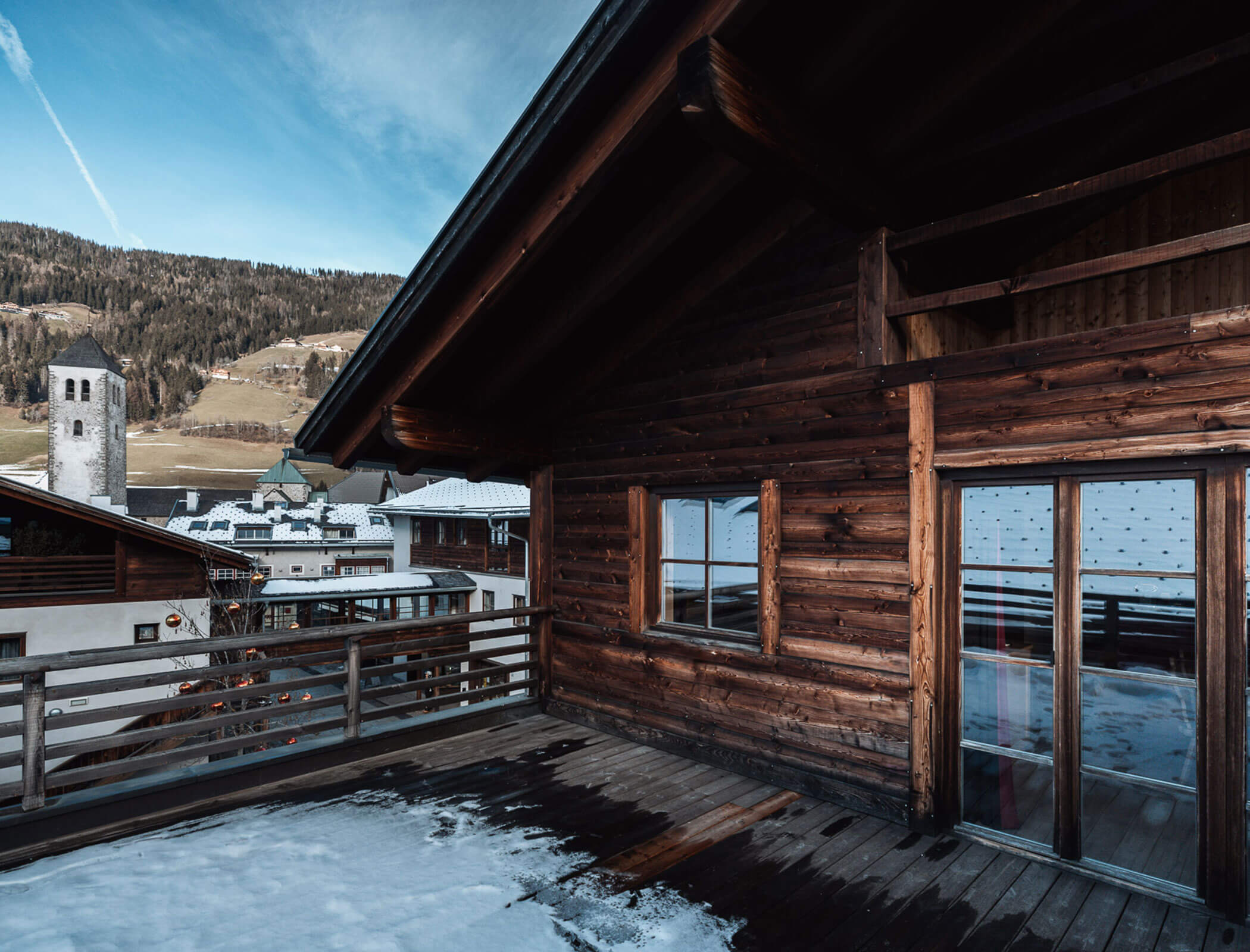 Dachterrasse von der Zin Senfter Residence
