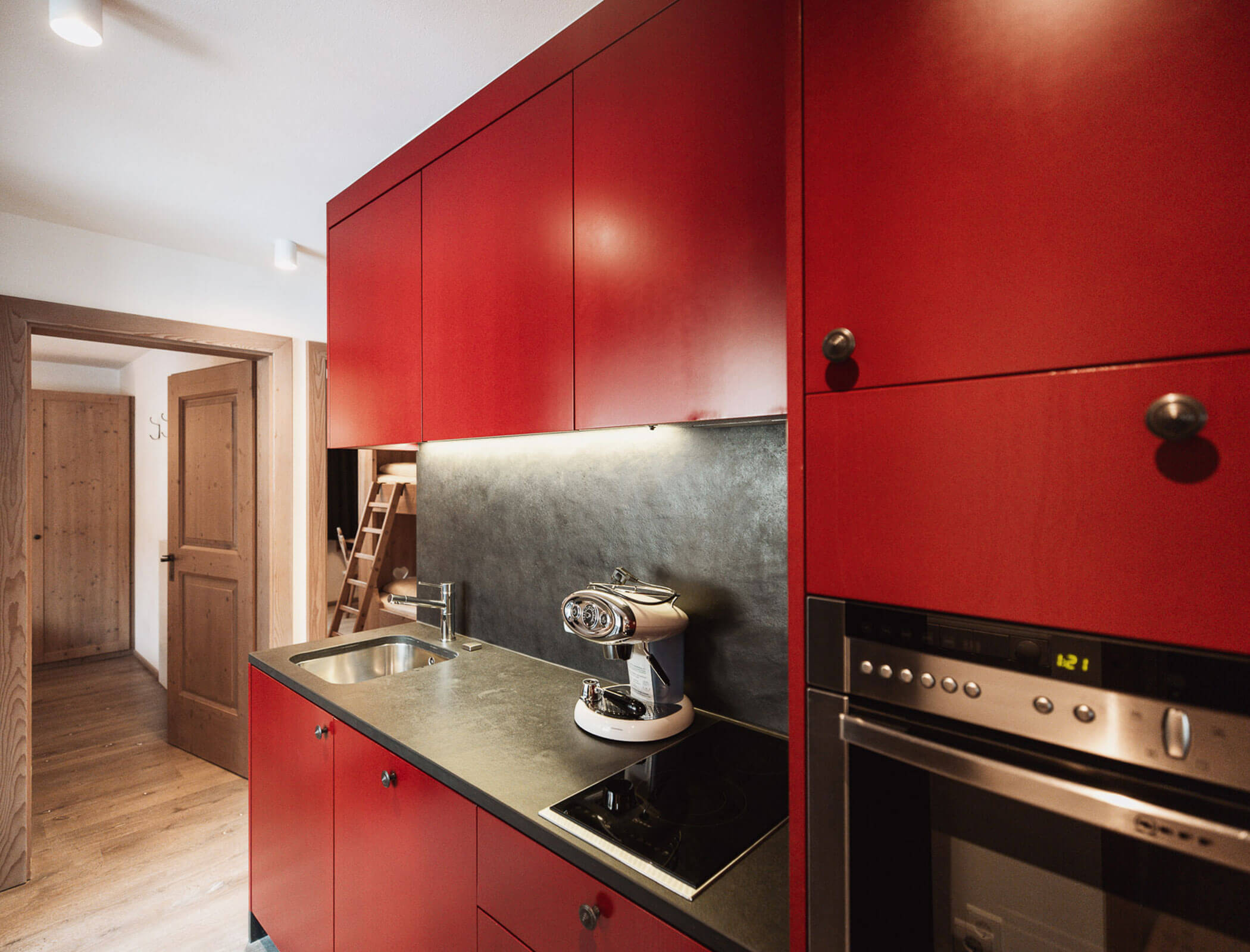 Küchenzeile vom Apartment Sigrid