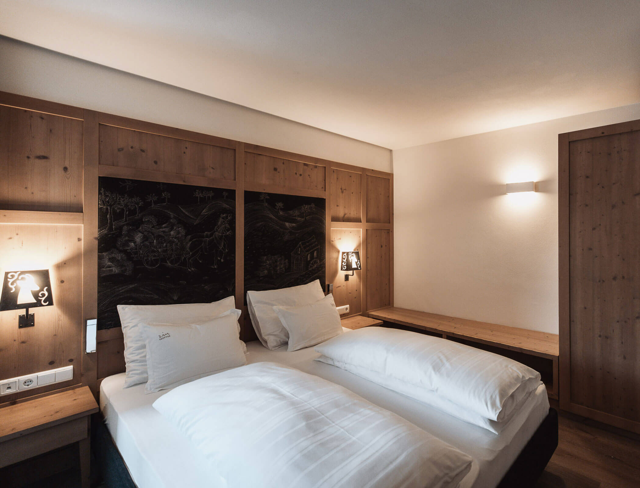 Schlafzimmer vom Apartment Sigrid