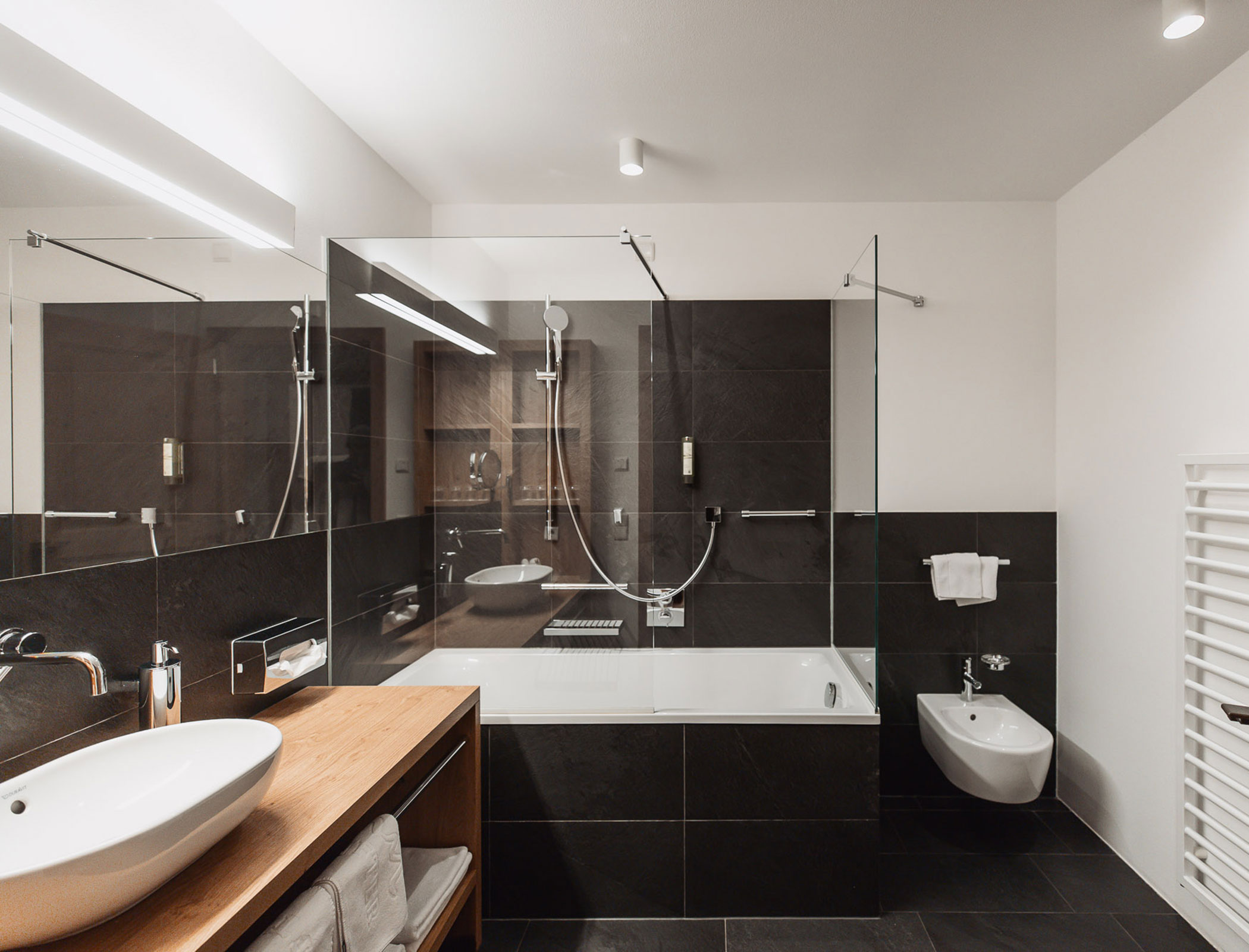 Badezimmer vom Apartment Sigrid Garten