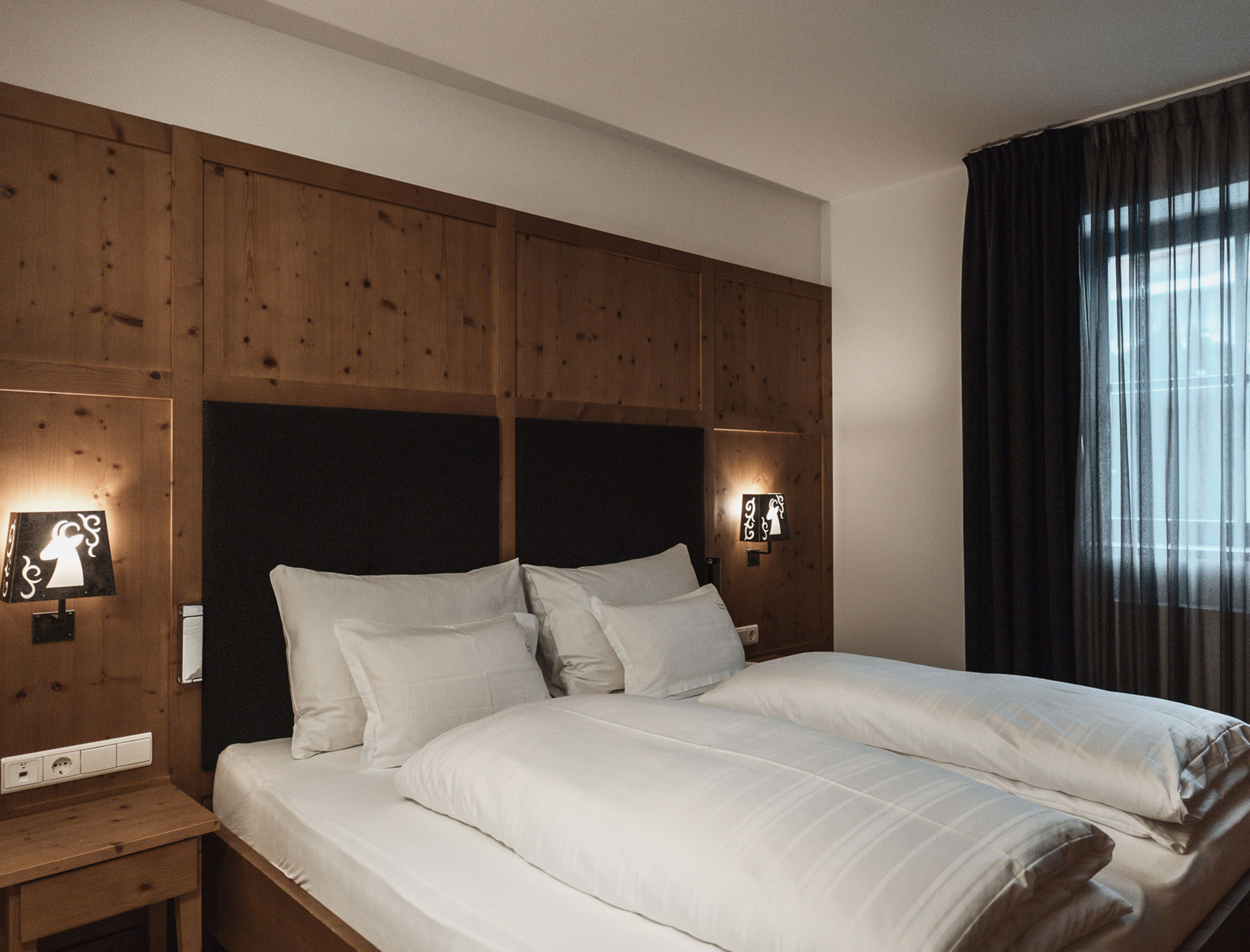 Schlafzimmer vom Apartment Sigrid Garten