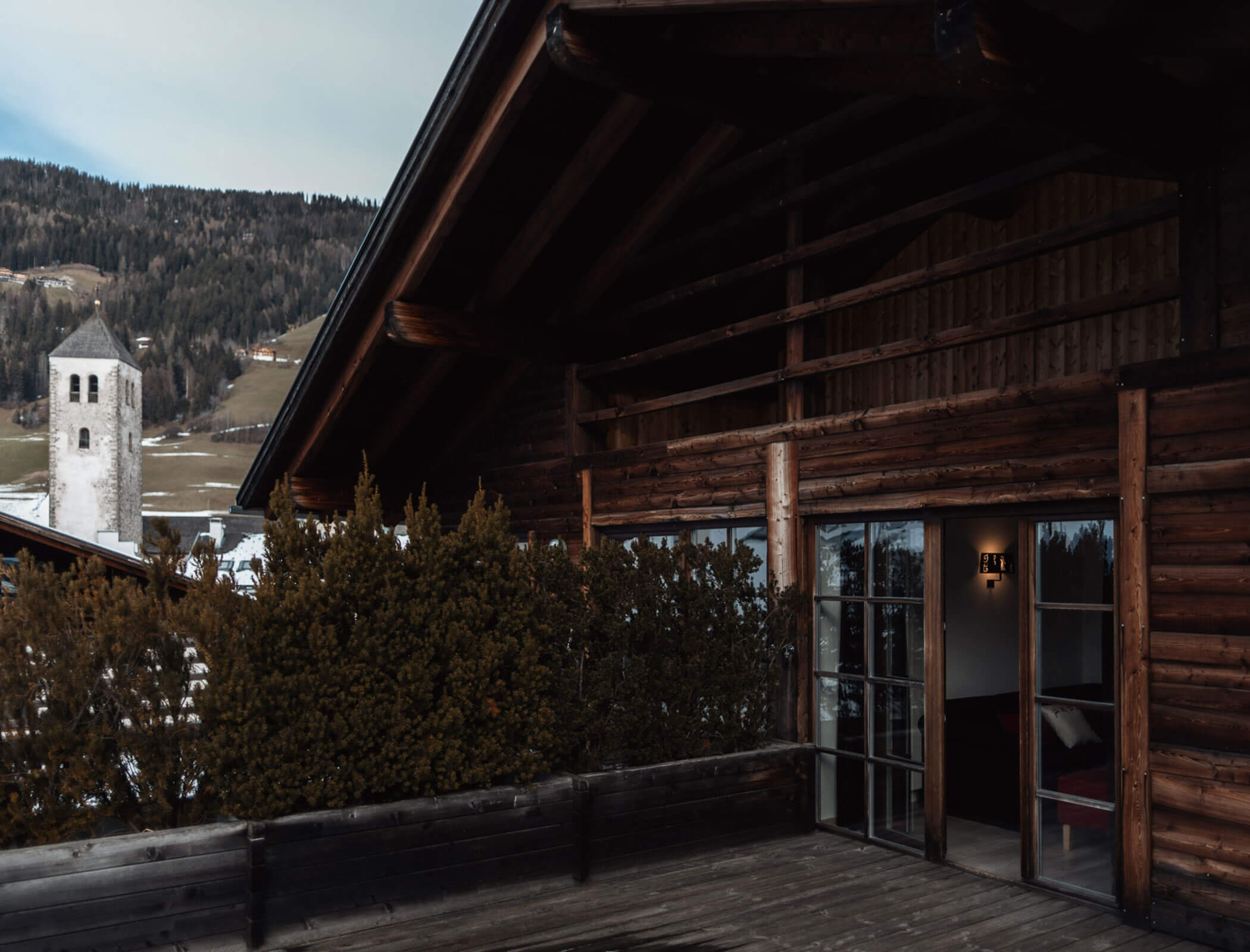 Dachterrasse von der Zin Senfter Residence