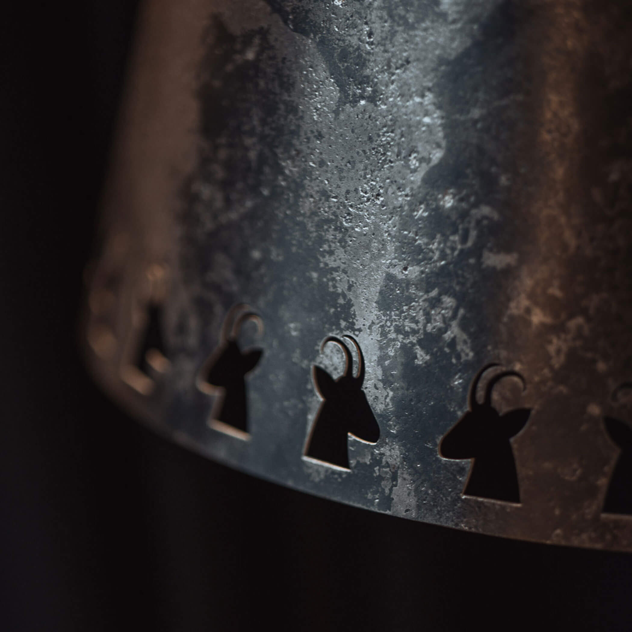 Detailaufnahme einer Lampe