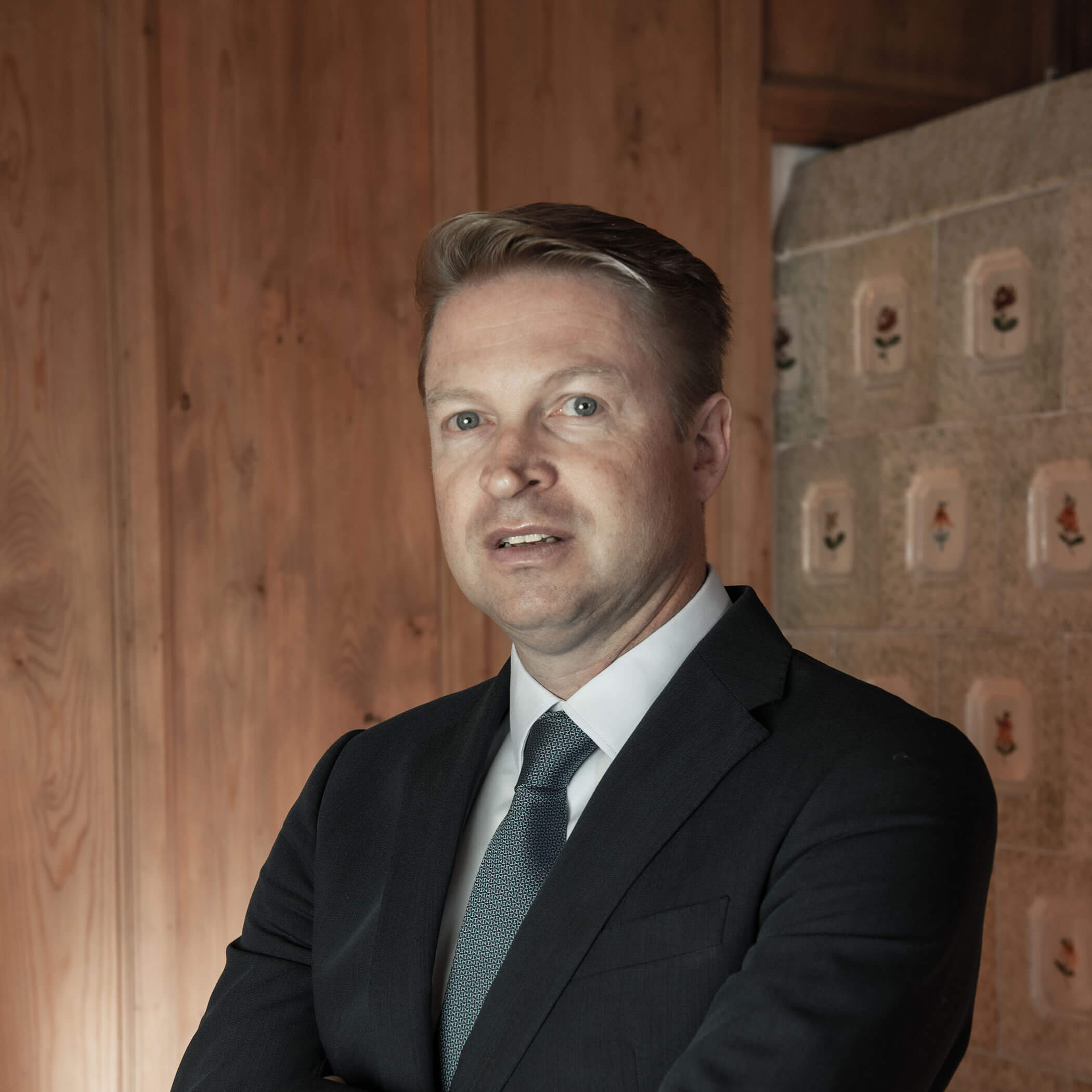 Gastgeber Helmuth Senfter