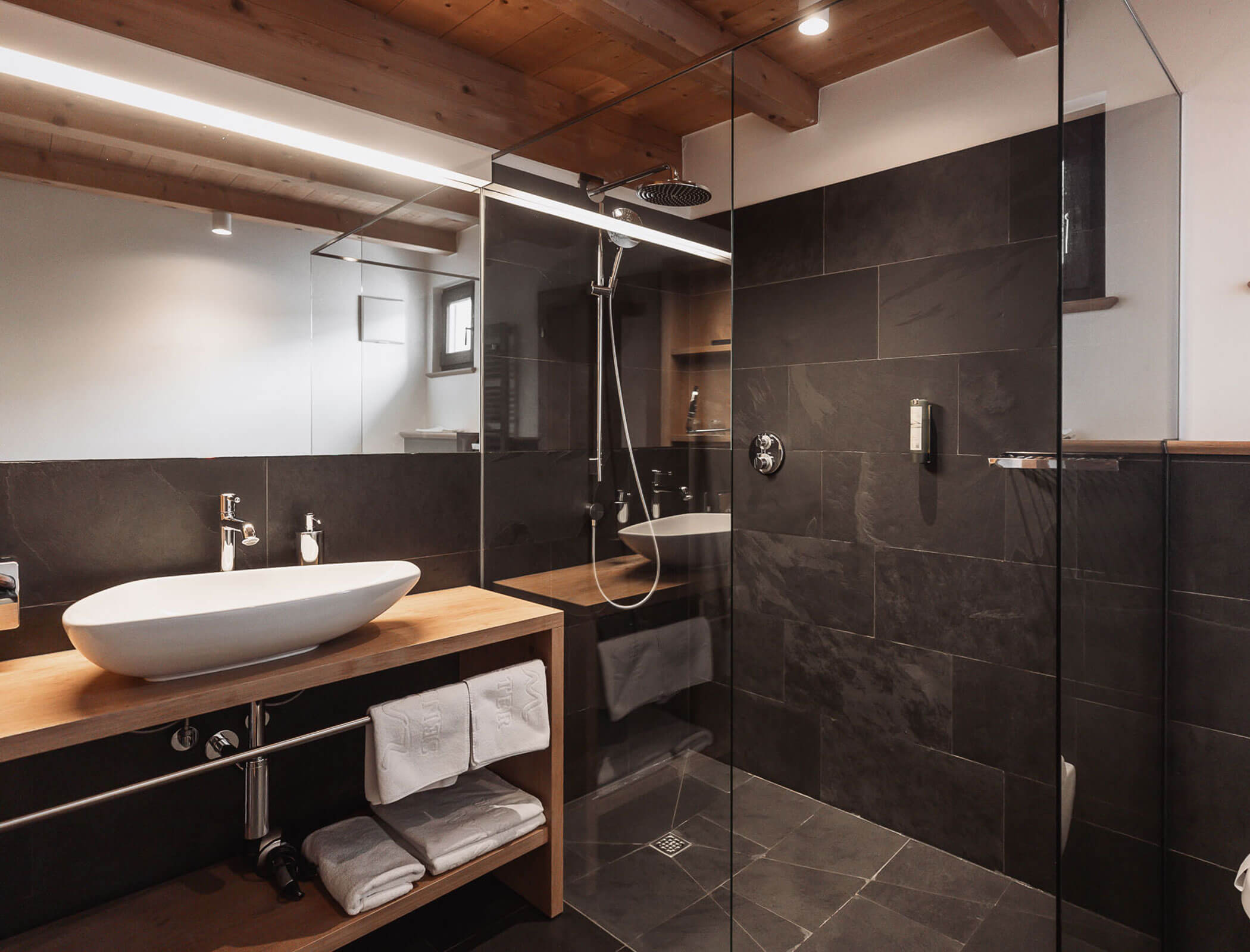 Badezimmer vom Apartment Franz Superior