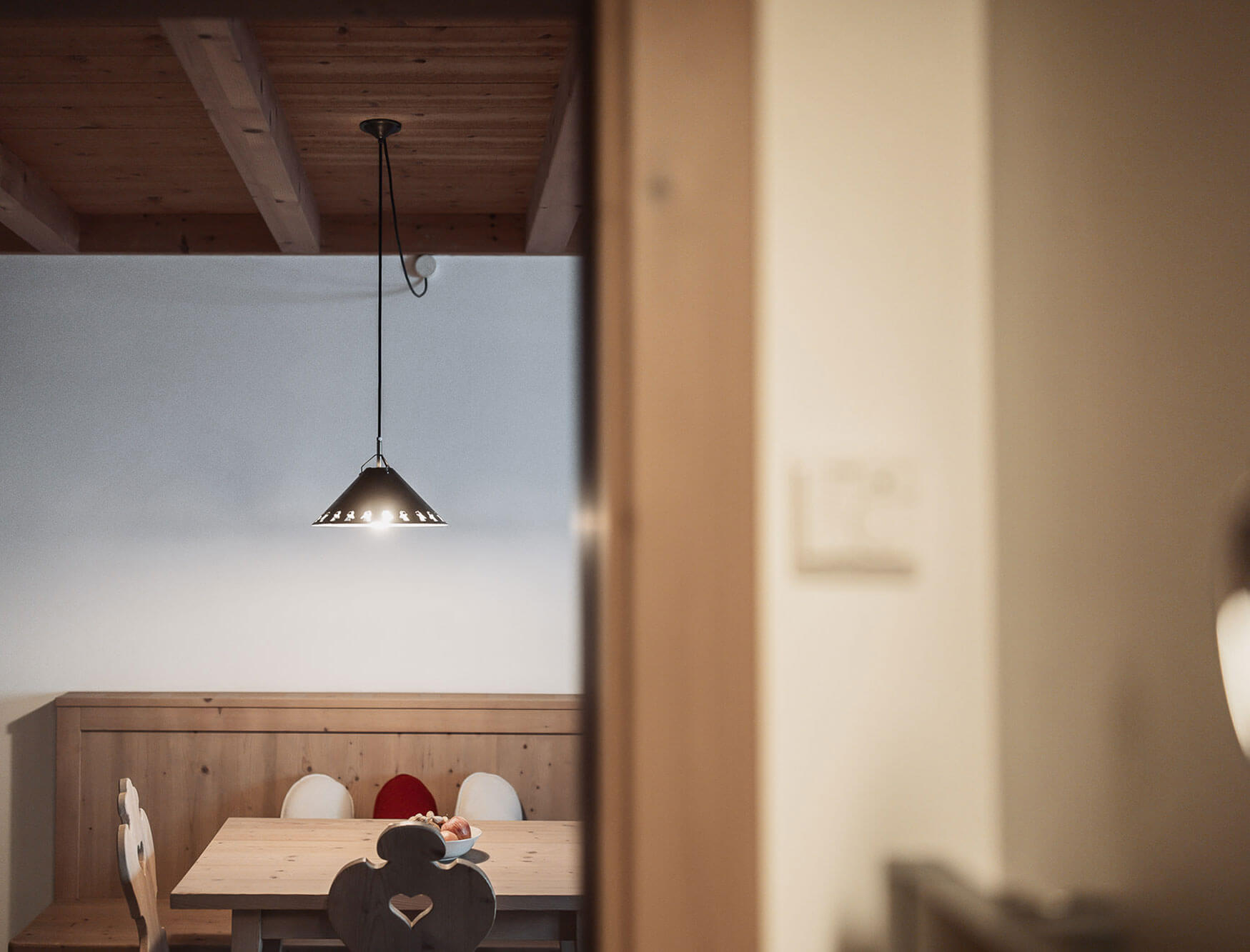 Essbereich vom Apartment Franz