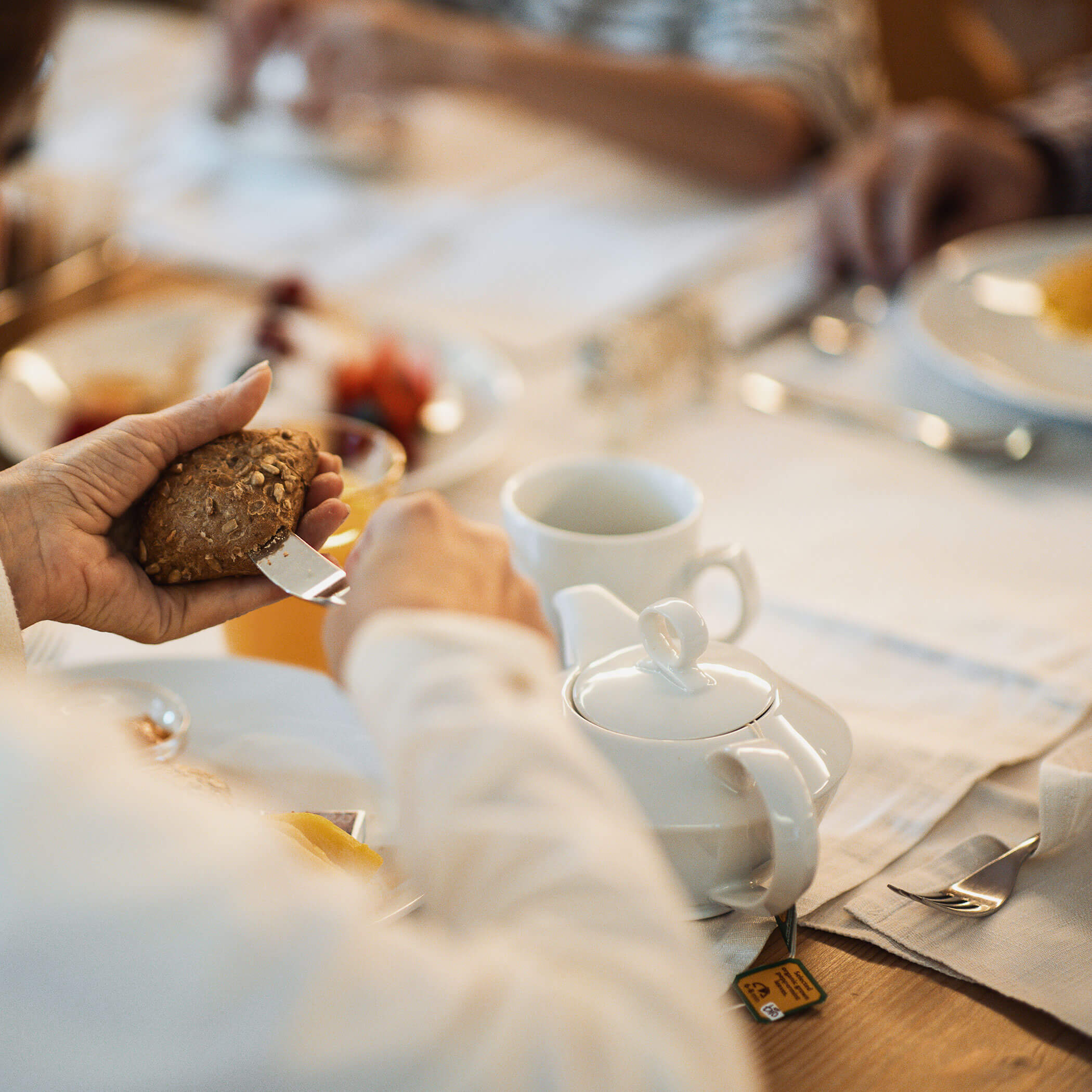 Reichhaltiges Frühstück