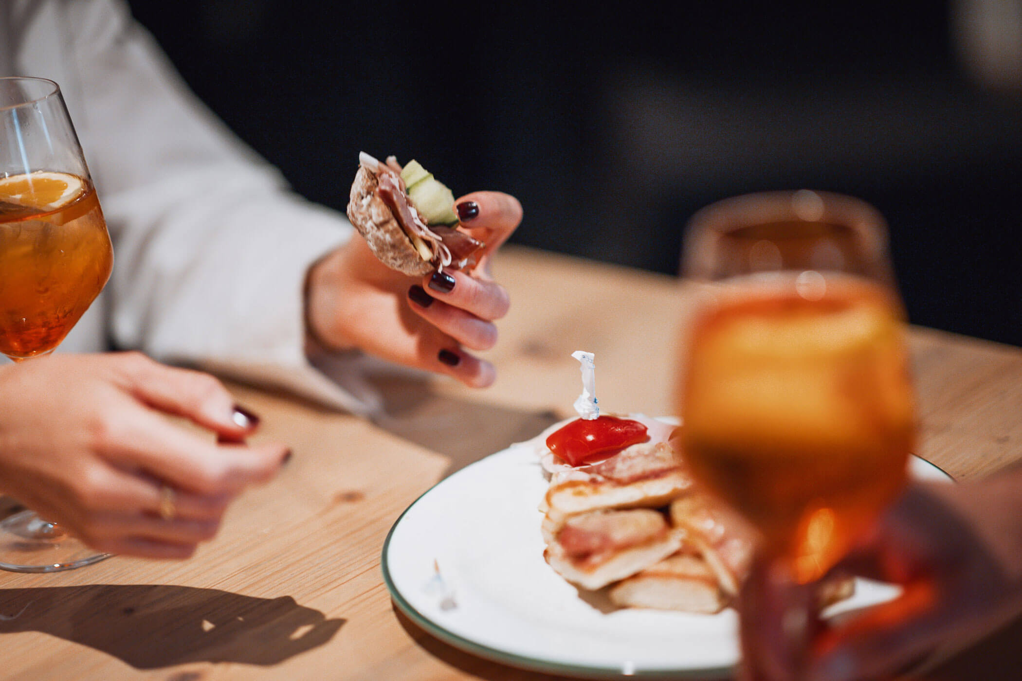 Jause im Senfter`s Bistro