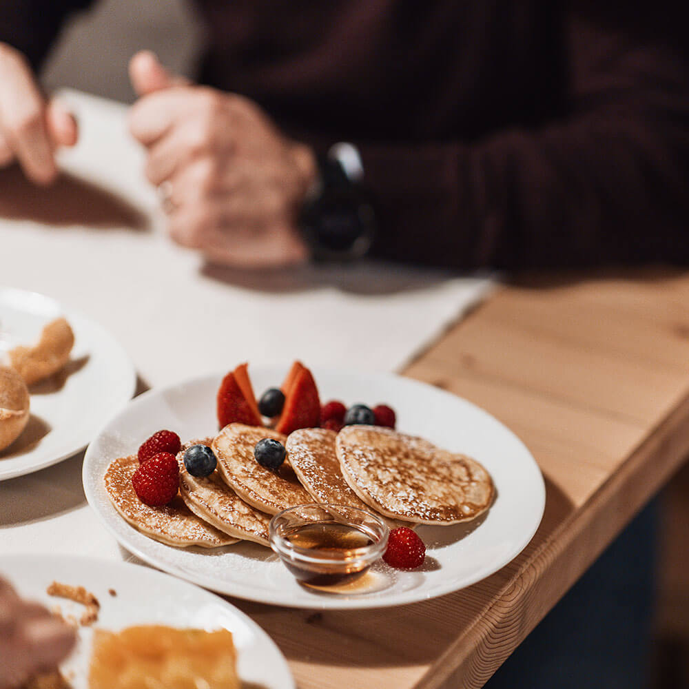 Pancakes zum Frühstück