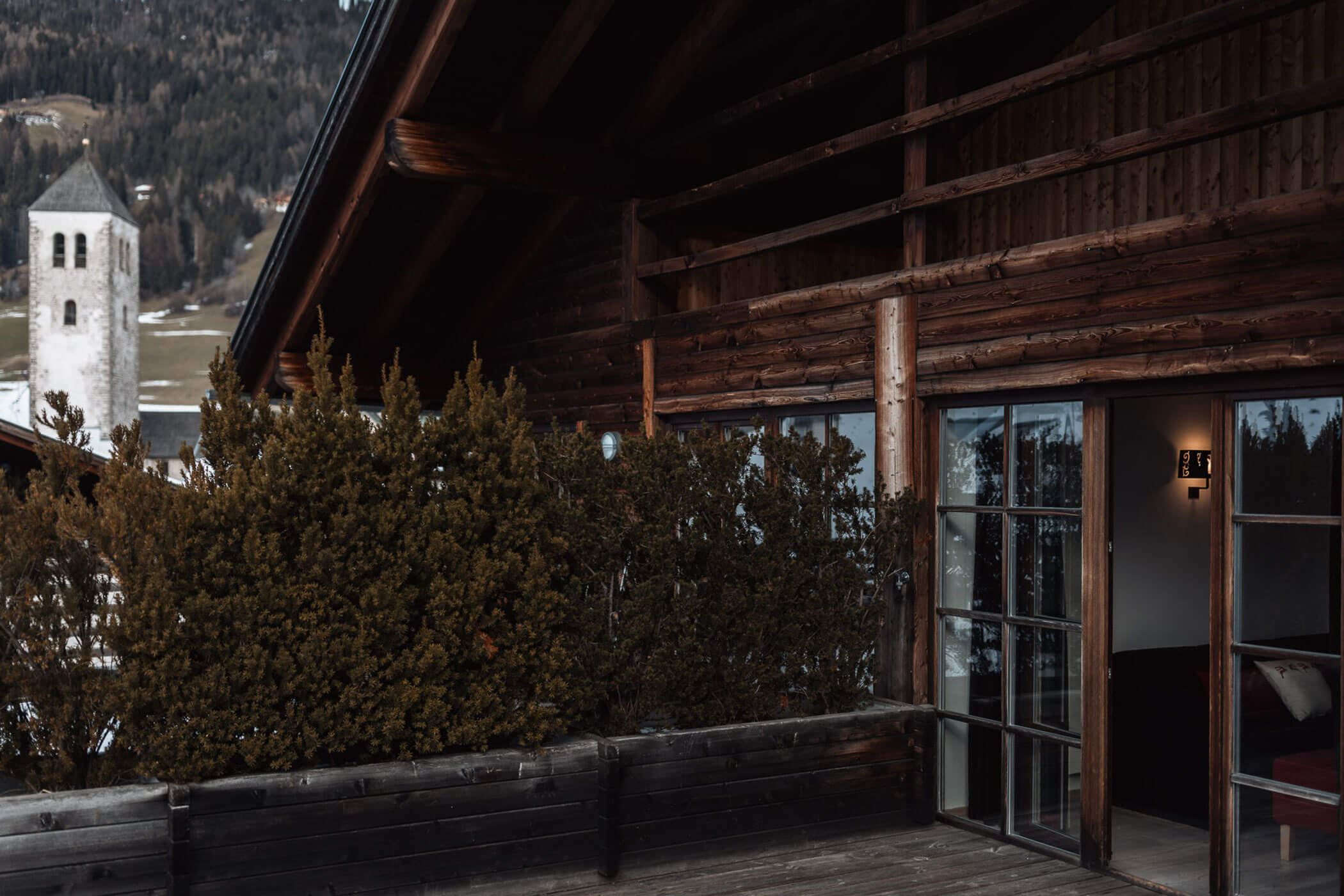 Dachterrasse der Zin Senfter Residence